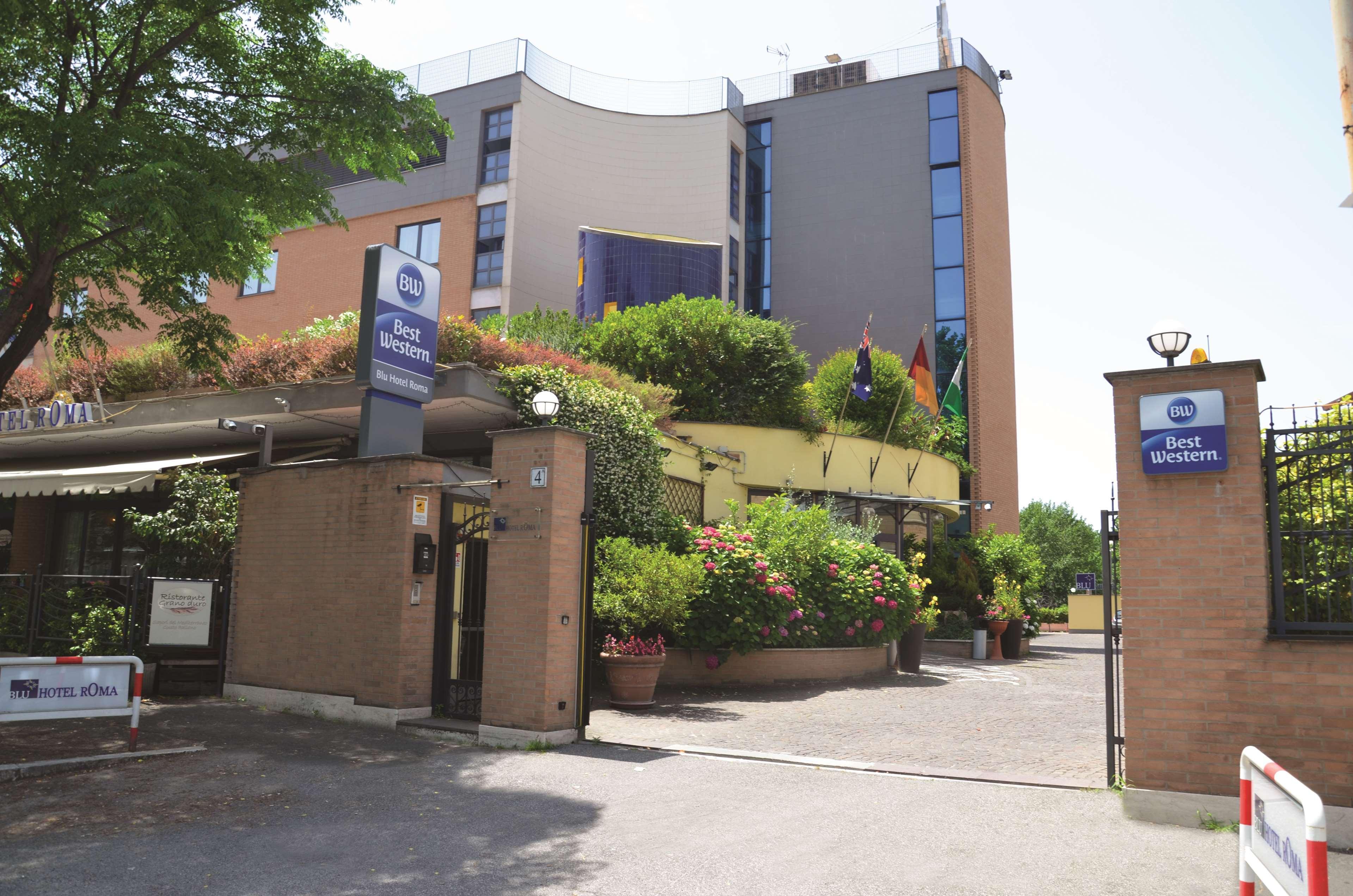 Best Western Blu Hotel Roma Zewnętrze zdjęcie